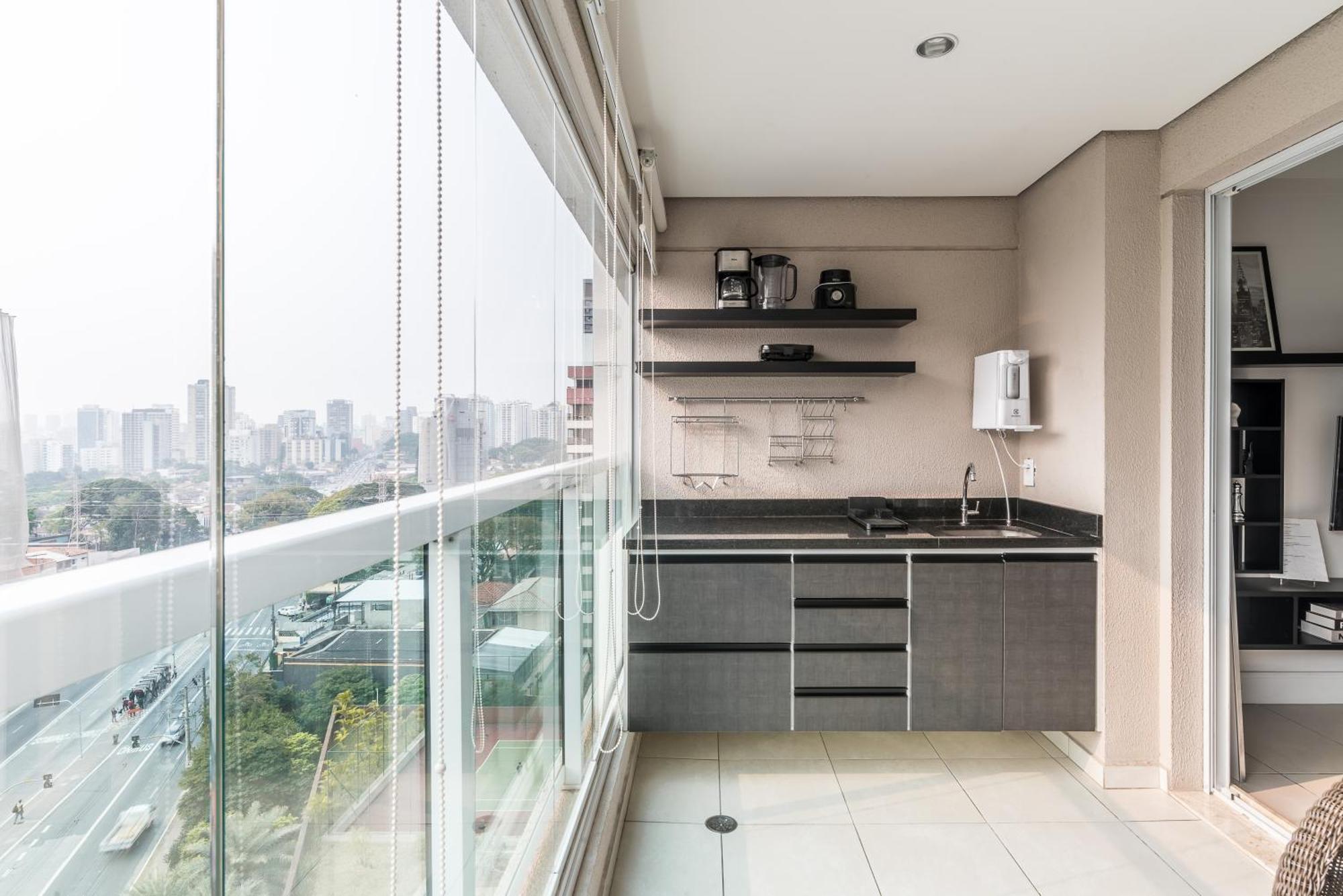 Estilo, Conforto E Vista Panoramica Ideal Para Trabalho Ou Lazer ساو باولو المظهر الخارجي الصورة